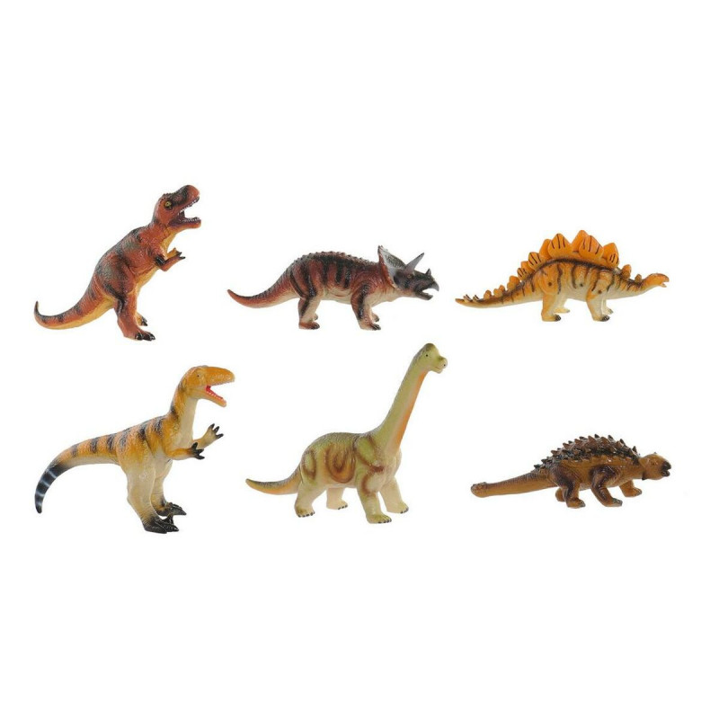 Dinosaurio DKD Home Decor Blando Infantil 6 Piezas 29 x 15 x 21 cm